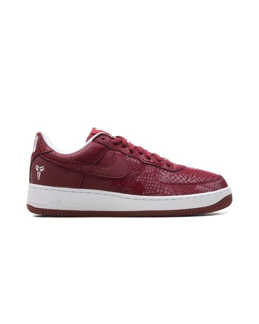 Nike Red Air Force 1 "Kobe for men