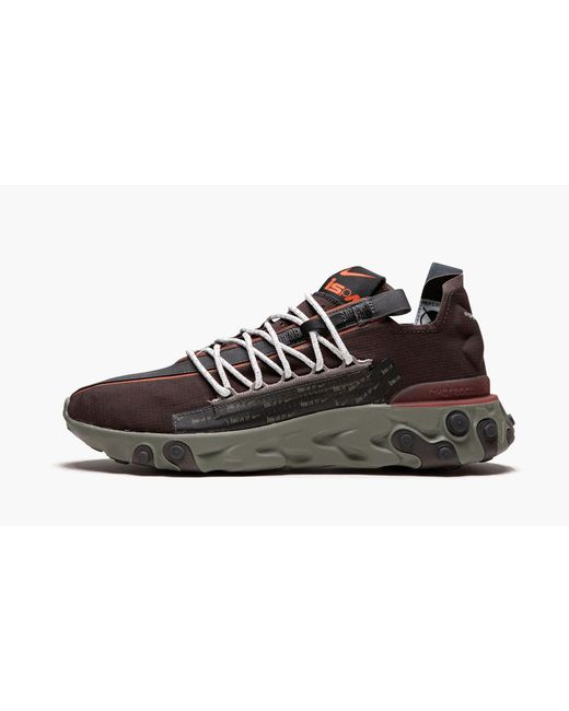 Nike Black React Wr Ispa Shoes for men