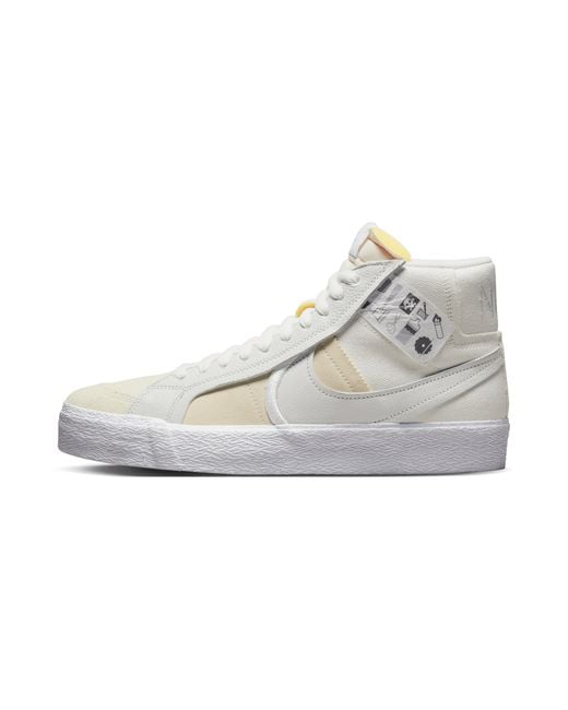 Nike Black Sb Blazer Mid Dz7587-110" for men