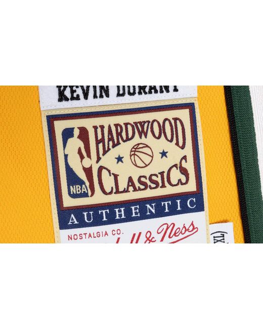 Mitchell & Ness Black Authentic Jersey "Nba Seattle Supersonics 07 Kevin Durant" Ajy4Cp19176 Ssultgd07Kdu" for men