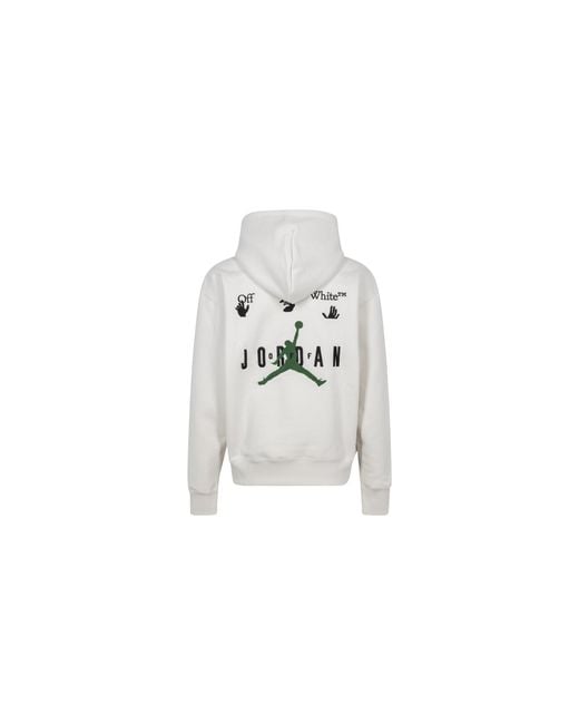Nike Black Air X Off- Hoodie "Phantom" Dm0059 054" for men