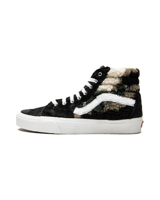 Vans Black Sk8-Hi Sherpa "Camo" Vn0A5Jmja58" for men