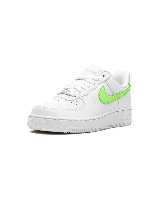 Nike Black Air Force 1 '07 "Lime" Dd8959 114"