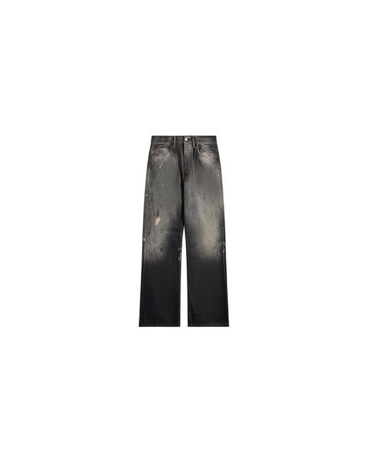 Acne Black Regular Fit Jeans "2021M Trafalgar" B00393 900" for men