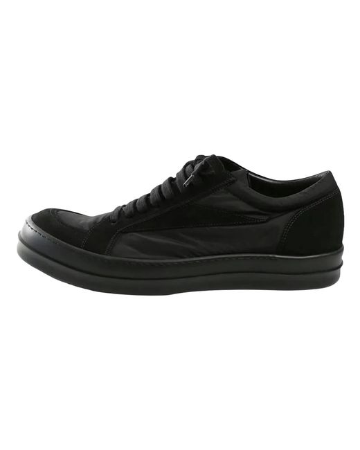 Rick Owens Black Vintage Low Ru01F2897 Ndolvx 999" for men