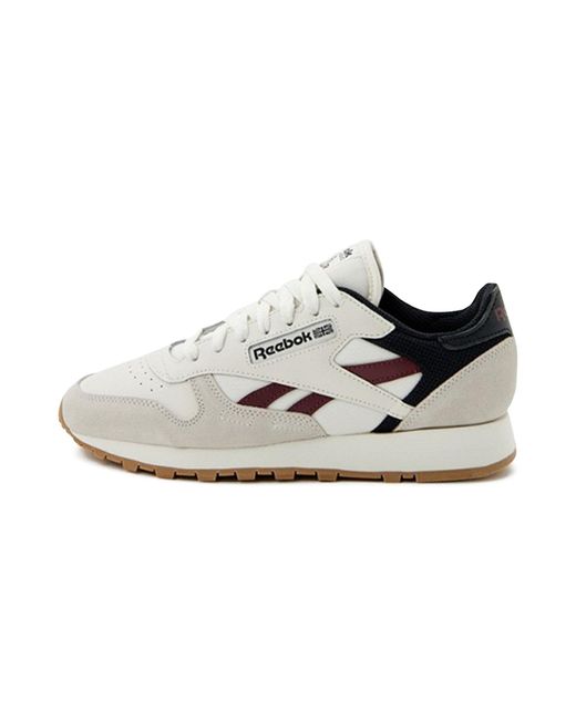 Reebok Black Classic Leather Id1587" for men