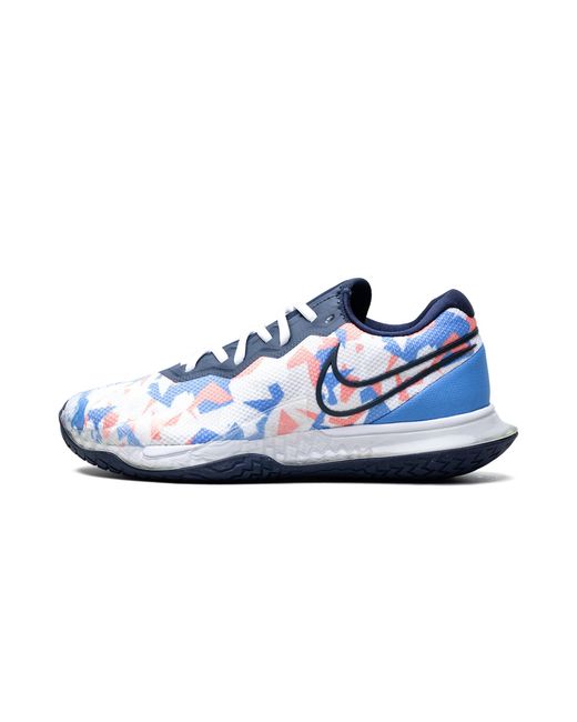 Nike Blue Court Air Zoom Vapor Cage 4 Cd0431 406"