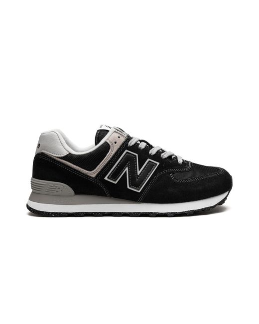 New Balance Black 574 (2022) Ml574Evb" for men
