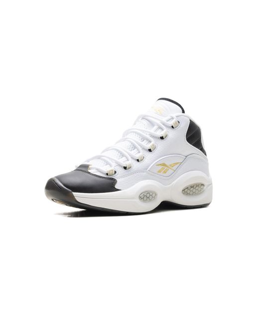 Reebok Black Question Mid Toe" Ef7599" for men