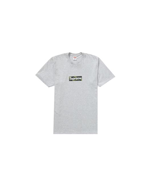 Supreme Black Camo Box Logo Short Sleeve T-Shirt "Fw23