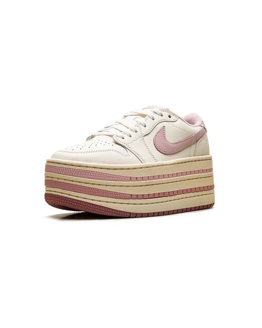 Nike Black 1 Low Triple Stack "Pale Ivory Iced Carmine" Hv8288 101"