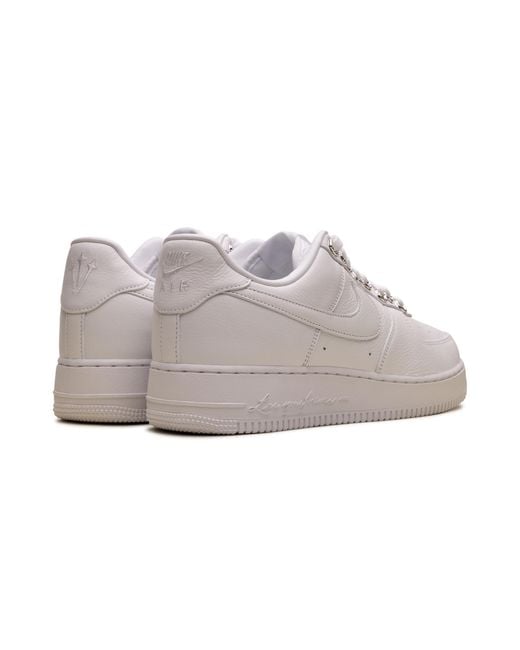 Nike Black Air Force 1 Low "Chrome Hearts for men
