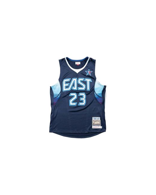 Mitchell & Ness Blue Nba Lebron James Authentic Jersey "2009 All-Star East for men