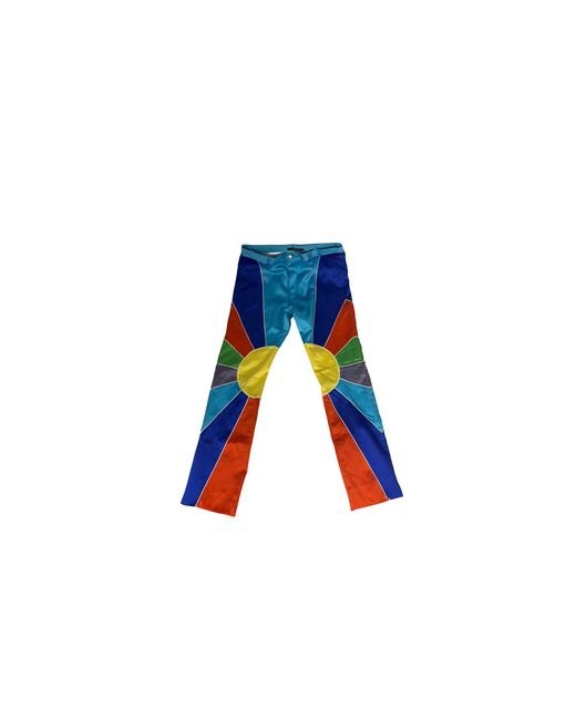 NAHMIAS Black Sunshine Silk Trousers Nah0001 P" for men