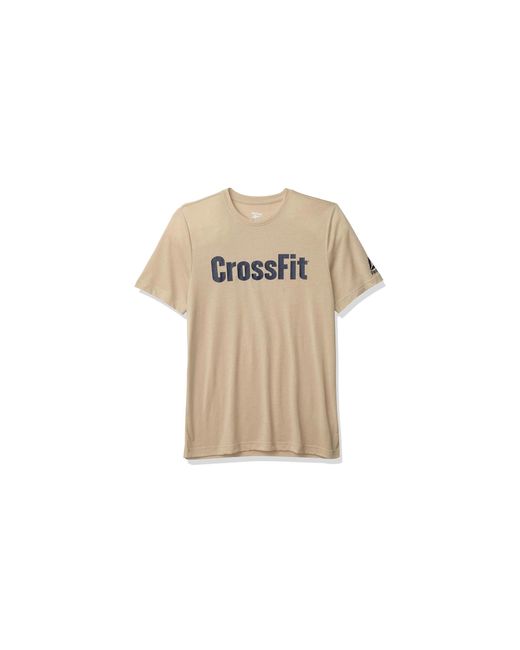 Reebok Black Crossfit Read T-Shirt "Utility" Fu1906" for men