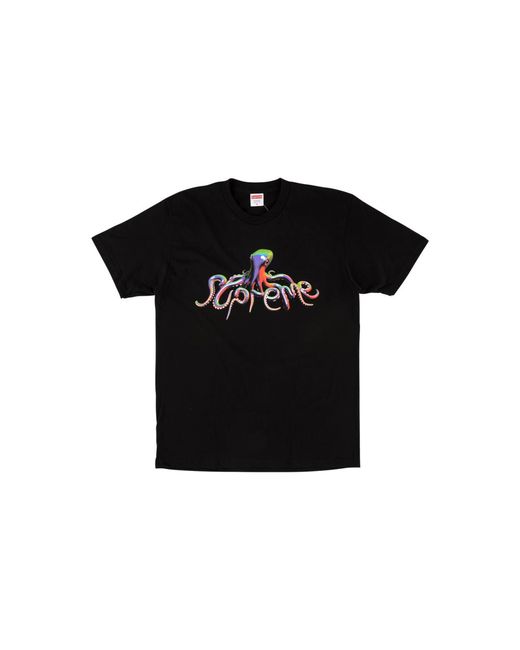 supreme tentacles tee black