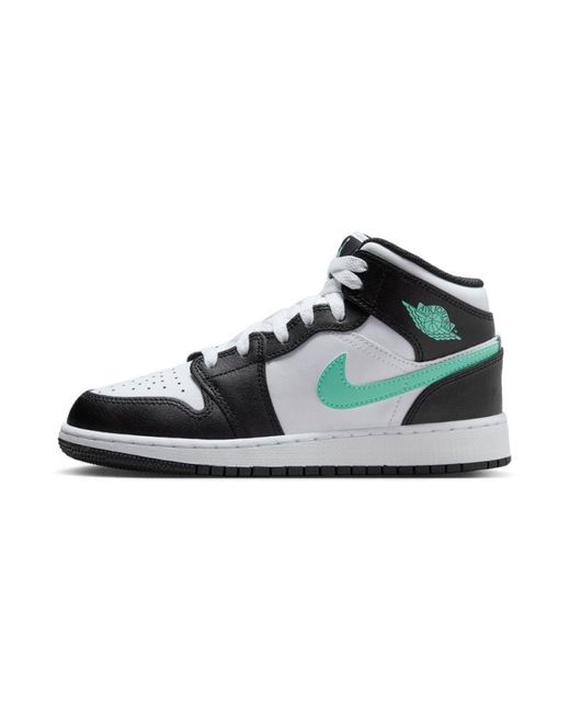 Nike Black Air 1 Mid " Glow" Shoes for men