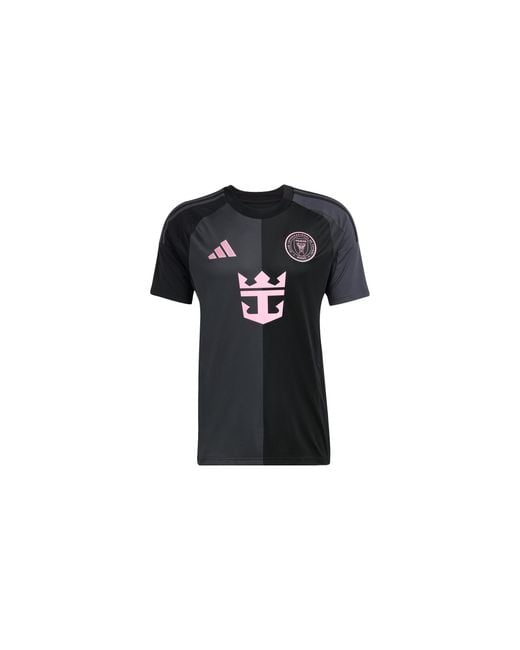 Adidas Black Inter Miami Cf 25/26 Messi Away Jersey Ji6821" for men