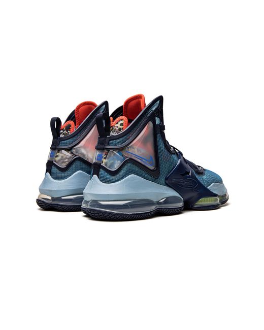 Nike Blue Lebron 19 "Fast Food" Cz0203 400" for men
