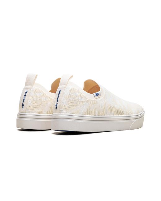 Reebok Black Onlux Slip-On "Chalk" Gz6384" for men