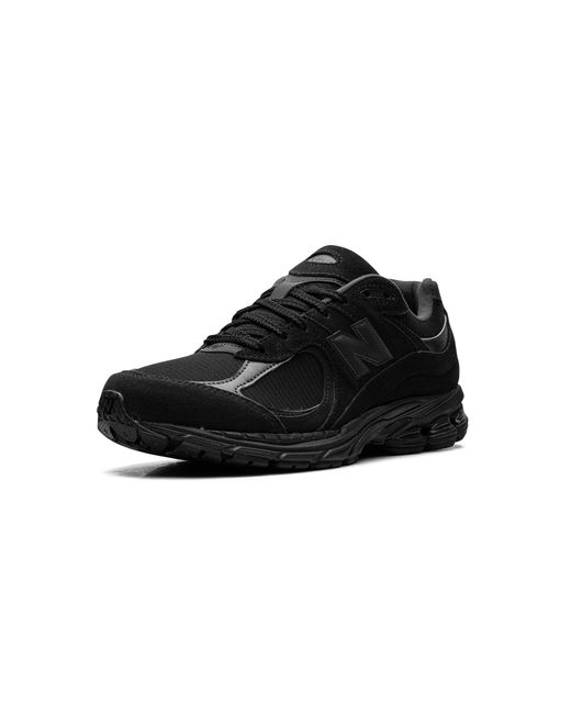 New Balance Black 2002R "Triple Suede" U2002Rbl" for men