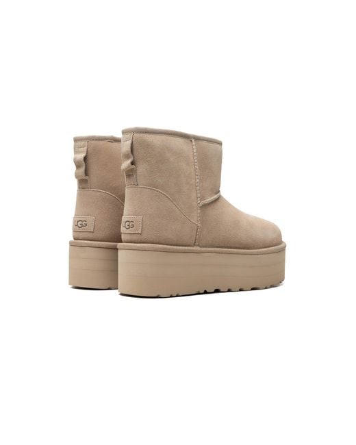 Ugg Black Classic Mini Platform "Mustard Seed" 1134991 Mdsd"