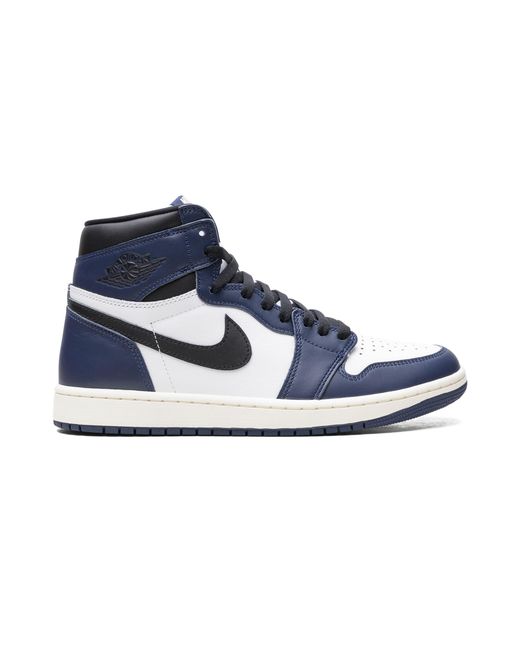 Nike Blue Air 1 Retro High Og "Midnight" Dz5485 401" for men