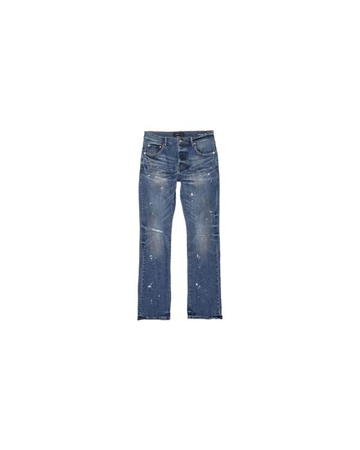 Purple Brand Blue Stretch Flare Jeans "Mid" P004 Sbmi423" for men