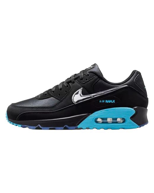 Nike Black Air Max 90 Premium "Scorpion" Iq9438 001" for men