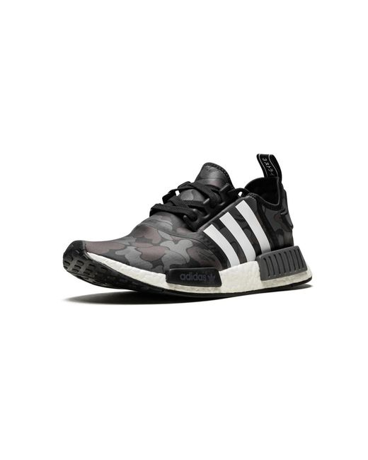 Adidas Black Nmd R1 "Bape for men