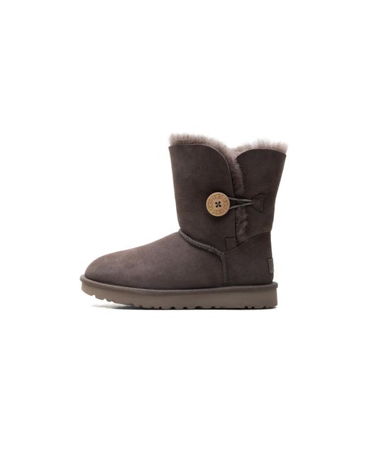 Ugg Black Bailey Button 2 "Thunder Cloud" 1016226 Tcld"