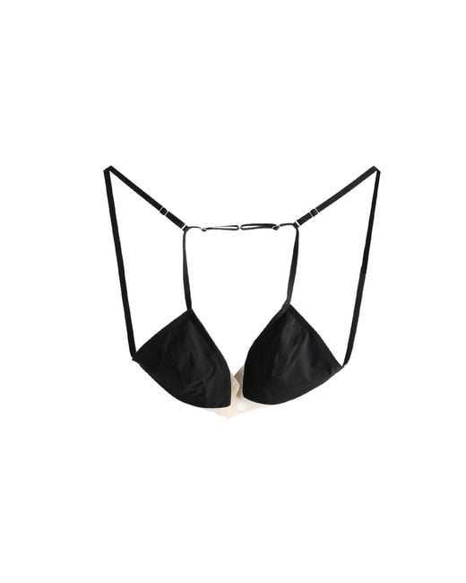 Rick Owens Black Intimo Bra Natural" Ro01F6096 Tuly 0921"