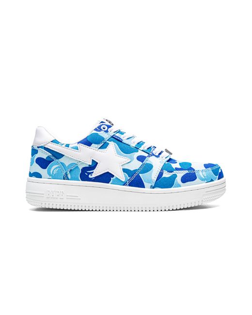 A Bathing Ape Blue Sta Low 20Th Anniversary "Abc Camo for men