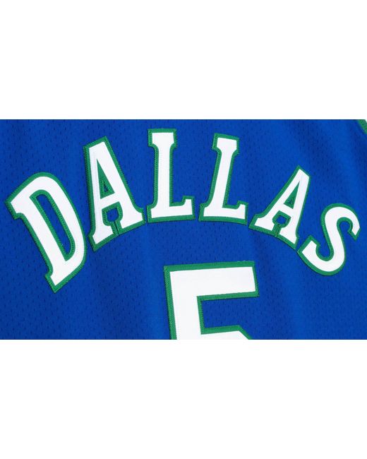 Mitchell & Ness Blue Authentic Jersey "Nba Dallas Mavericks 94 Jason Kidd" Ajy4Cp19127 Dmaroya94Jki" for men