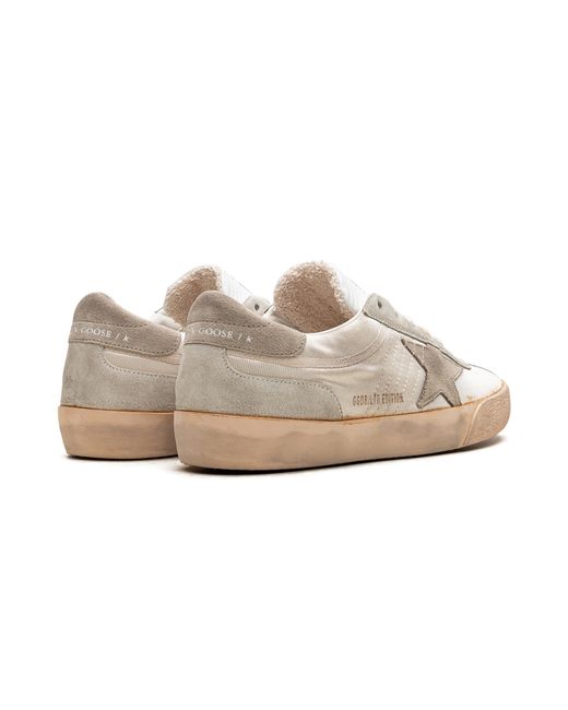 Golden Goose Deluxe Brand Black Sstar 2 Nylon Upper Hf Tongue Suede Heel And Spur Ice Taupe" for men