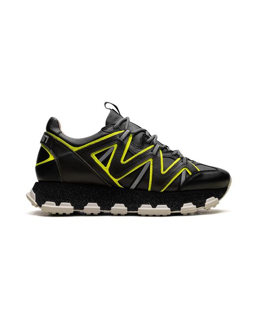 Lanvin Black Lightning Leather Sneakers Fm Skdecl Masp E19" for men