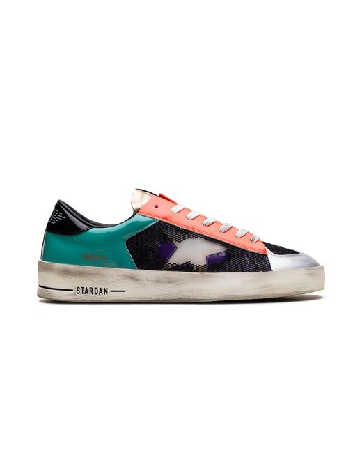 Golden Goose Deluxe Brand Black Stardan Lab "Patent Leather And Mesh With Rubber Star" Gmf00370 F006973 82885" for men