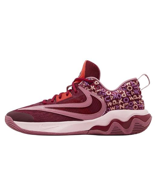 Nike Red Giannis Immortality 3 "Alphabet Bros" Dz7533 600" for men