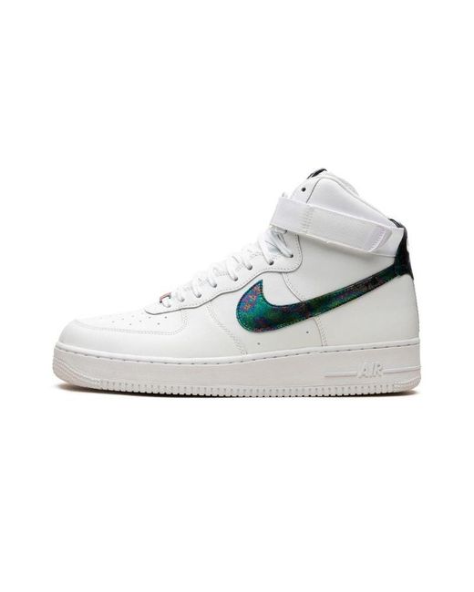 Nike Black Air Force 1 High '07 Lv8 "iridescent" Shoes for men