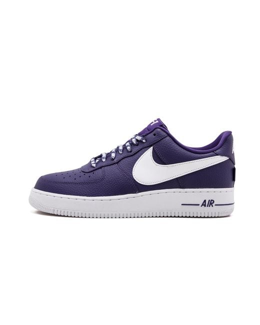 Nike Blue Air Force 1 '07 Lv8 "Nba Pack" 823511 501" for men