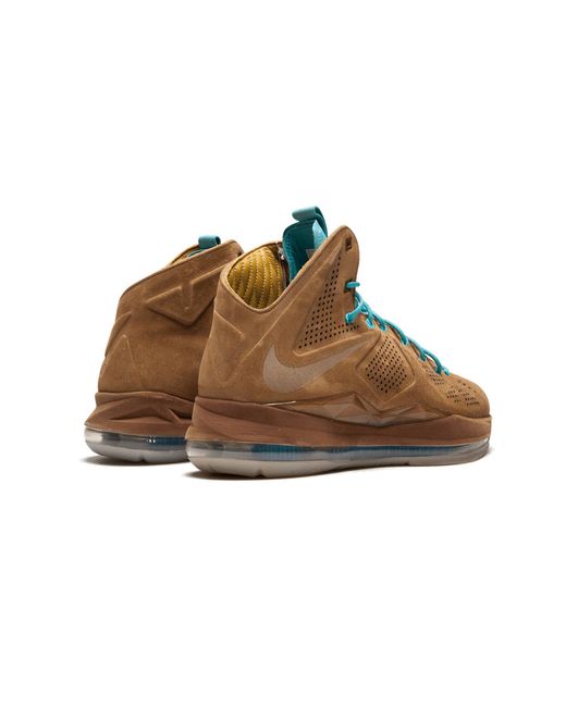 Nike Lebron 10 Ext Qs "brown Suede" Shoes for men