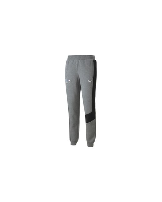 PUMA Black Bmw Motorsport Sweat Pants "Medium Heather" 535866 03" for men