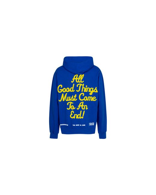 BROCKHAMPTON Blue Forever Hoodie for men