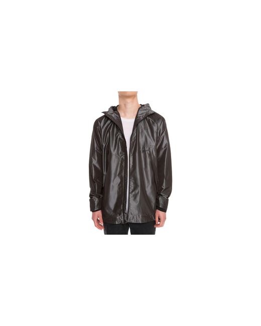 Nike Black Sportswear Bonded Windrunner Parka Jacket "Dark" 805112 043" for men