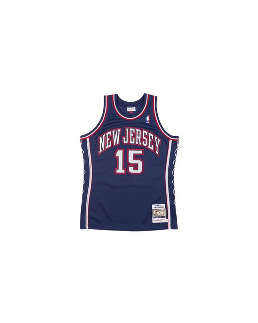 Mitchell & Ness Blue Authentic Jersey Nets 2006 Vince Carter "Astros" Ajy4Ac19095 Njnnavy06Vca" for men