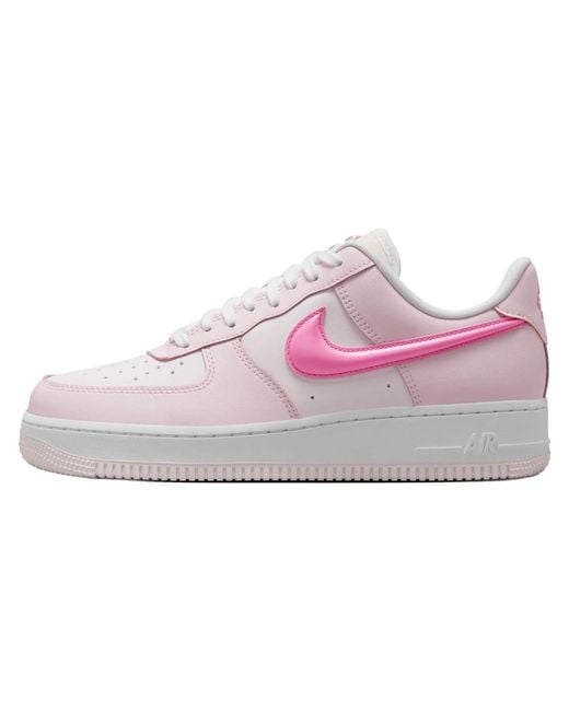 Nike Black Air Force 1 '07 Lx "Pearl Paw Print" Hm3696 661"