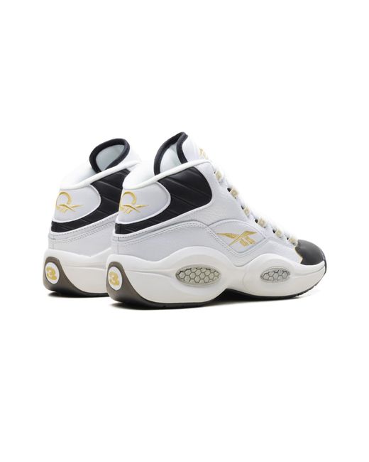Reebok Black Question Mid Toe" Ef7599" for men
