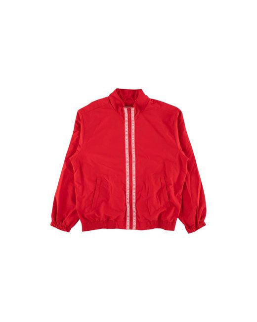 Supreme Classic Logo Taping Track Jacket Red on Sale, 54% OFF 