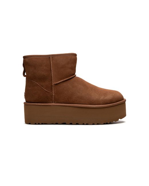 Ugg Brown Classic Mini Platform "Chestnut" 1134991 Che"