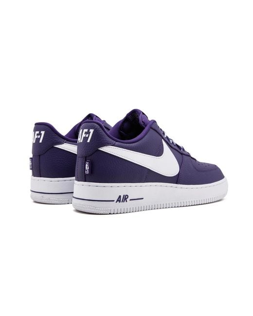 Nike Blue Air Force 1 '07 Lv8 "Nba Pack" 823511 501" for men